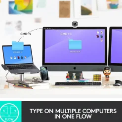 Best Logitech MX Keys for Mac Wireless Keyboard, Space Gray (920-009552)