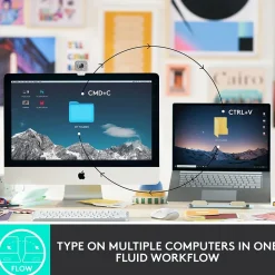 Logitech MX Keys Mini Wireless Ergonomic Keyboard, Rose (920-010474)