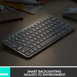 Logitech MX Keys Mini Wireless Ergonomic Keyboard, Black (920-010475)