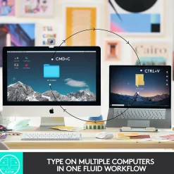 Logitech MX Keys Mini Wireless Ergonomic Keyboard, Black (920-010475)