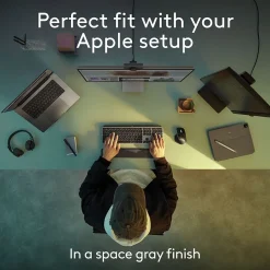 Best Logitech MX Keys S for Mac Wireless Keyboard, Space Gray (920-011621)