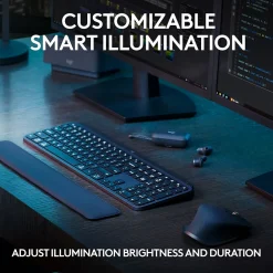 Online Logitech MX Keys S Wireless Keyboard, Black (920-011406)