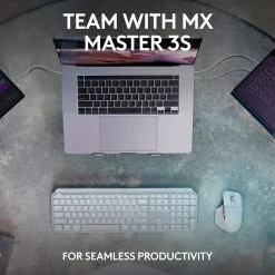 Online Logitech MX Keys S Wireless Keyboard, Black (920-011406)