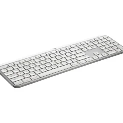 Clearance Logitech MX Keys S Wireless Keyboard, Pale Gray (920-011622)