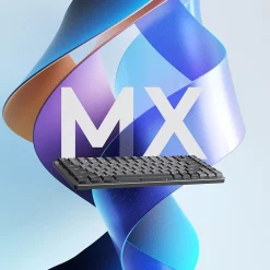 Best Logitech MX Mechanical Mini Illuminated Wireless Ergonomic Keyboard, Black/Gray (920-010551)