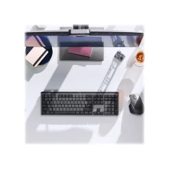 Discount Logitech MX Mechanical Wireless Ergonomic Keyboard, Graphite (920-010548)