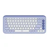 Clearance Logitech POP Icon Keys Wireless Keyboard, Lilac/Off White (920-013050)