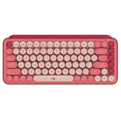 Online Logitech POP Keys Wireless Bluetooth Mechanical Keyboard, Heartbreaker (920-010709)