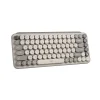 Best Logitech POP Keys Wireless Mechanical Keyboard, Mist (920-011232)
