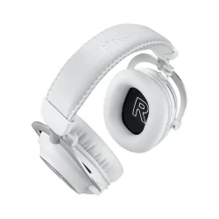 Discount Logitech PRO X 2 LIGHTSPEED Wireless Bluetooth Stereo Gaming Over-the-Ear Headset, 3.5mm, (981-001268) White
