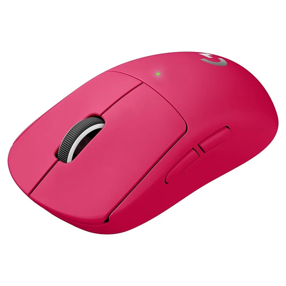 Sale Logitech PRO X SUPERLIGHT Wireless Optical USB Gaming Mouse, Pink (910-005954)
