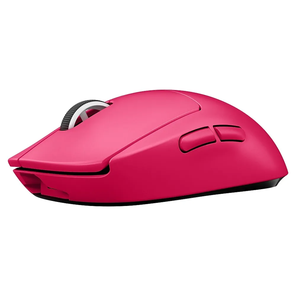 Sale Logitech PRO X SUPERLIGHT Wireless Optical USB Gaming Mouse, Pink (910-005954)