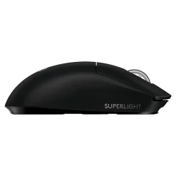 Best Logitech PRO X SUPERLIGHT 910-005878 Gaming Optical Mouse, Black