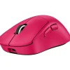 Hot Logitech PRO X SUPERLIGHT 2 DEX Wireless Ergonomic Asymmetrical Optical USB Gaming Mouse, Pink (910-007371)