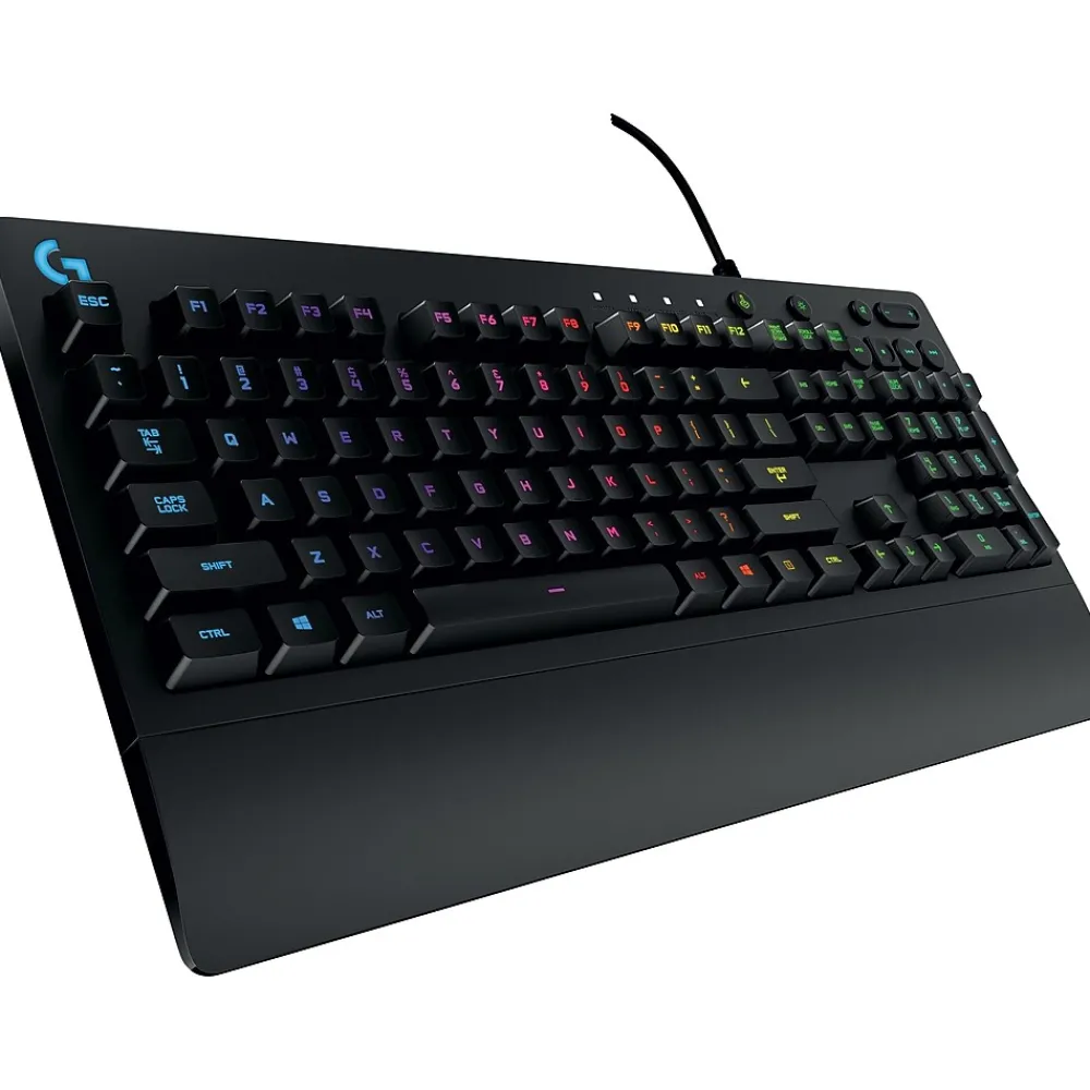Discount Logitech Prodigy G213 Wired Gaming Keyboard, Black (920-008083)