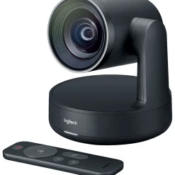 New Logitech Rally Video Conferencing Camera, Up to 4K Ultra-HD, Black (960-001226)