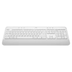 Clearance Logitech Signature K650 Wireless Keyboard with Wrist Rest, Off-White (920-010962)