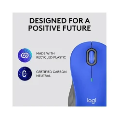 New Logitech Signature M550 L Wireless Ambidextrous Mouse, Blue (910-006794)