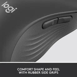 New Logitech Signature M650 Large Left Wireless Optical Mouse - For Large Sized Left Hands, Graphite (910-006234)