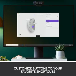 Clearance Logitech Signature M650 Wireless Optical USB Mouse, (910-006252) Off-White