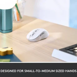New Logitech Signature M650 Wireless Optical USB Mouse, Off-White (910-006252)