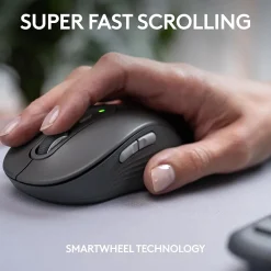 Best Logitech Signature Slim MK955 Wireless Keyboard and Mouse Combo, Graphite (920-012427)