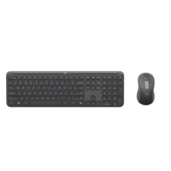 Sale Logitech Signature Slim MK955 Wireless Keyboard and Optical Mouse Combo, Black (920-013271)