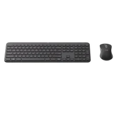 Sale Logitech Signature Slim MK955 Wireless Keyboard and Optical Mouse Combo, Black (920-013271)