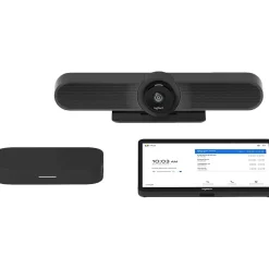 Outlet Logitech Small Room MeetUp Solution for Google Meet, Black (TAPMUPGGLCTL2)