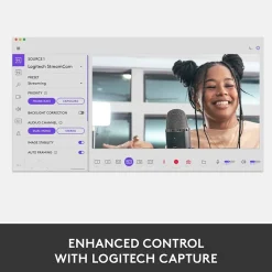 Clearance Logitech StreamCam 2.1 Megapixels Webcam (960-001289) White