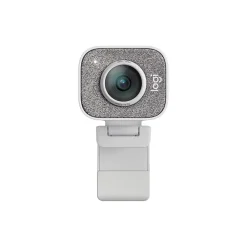 Discount Logitech StreamCam HD Streaming Webcam, White (960-001289)