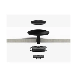 Online Logitech Table Mount for Rally Mic Pod, Matte Black (952-000002)