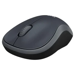 Outlet Logitech Wireless Ambidextrous Optical Mouse, Gray (910-003888)