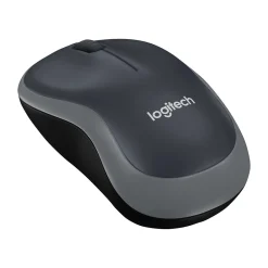 Outlet Logitech Wireless Ambidextrous Optical Mouse, Gray (910-003888)