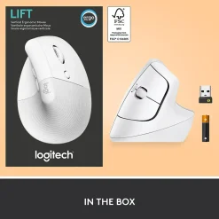 Sale Logitech Wireless Bluetooth USB Mouse, Off-White (910-006469)