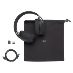 Best Logitech Zone Vibe 125 Noise Canceling Bluetooth Mobile Headset, Graphite (981-001198)