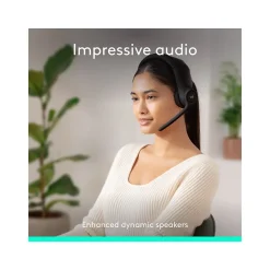 Logitech Zone Vibe 300 Wireless Noise-Canceling Bluetooth Stereo Headset (981-001406)