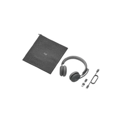 Best Logitech Zone Wireless 2 Headset, MS Teams, Graphite (981-001151)