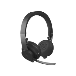 Discount Logitech Zone Wireless Bluetooth Headset For Microsoft Teams Noise Canceling Stereo, Over-the-Head, Black (981000853)