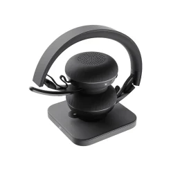 New Logitech Zone Wireless Plus UC Bluetooth Stereo Mobile Headset, Black (981-000918)