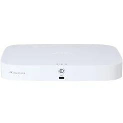 Lorex Fusion 4K 8.0-MP 16-Camera-Capable 2-TB NVR System with 4 IP Smart-Deterrence Bullet Cameras, White (N847A62-8A4-E)