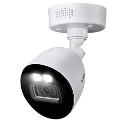 Lorex Fusion 4K 8.0-MP 12-Camera-Capable 2-TB DVR System with 8 Wired Smart Deterrence Cameras, White (D881A82B-8DA8)