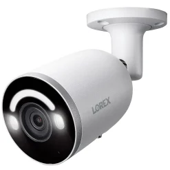 Lorex Indoor/Outdoor Wired Security Camera, White (LORE894AB)