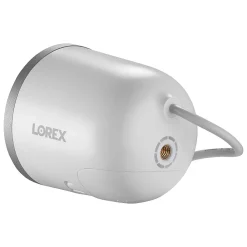 Lorex 4K Indoor/Outdoor Wi-Fi Security Camera with Smart Security Lighting, White (W881AAD-E)