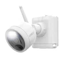 Lorex Outdoor Wireless 2K 4.0-MP 8-Camera Capable 1-TB NVR System with 4 Wi-Fi Battery Security Cameras, White (L42481-4AA4-E)