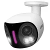 Lorex Wi-Fi 4K Dual-Lens Smart Security Camera with Smart Security Lighting, White (W891UAD-E)
