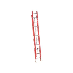 Louisville Ladder s FE3200 Series Fiberglass Channel Extension Ladders, 20 ft