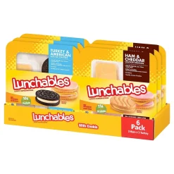 Lunchables Ham & Turkey Variety Lunch Kit, 20.7 oz., 6/Pack (902-00011)