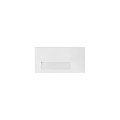 Hot LUX #7 1/2 Window Envelope, 3 15/16" x 7 1/2", White, 50/Pack (WS-1624-50)
