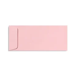 Outlet LUX 4 1/8" x 9 1/2" #10 70lbs. Open End Envelopes; Candy Pink, 50/Pack